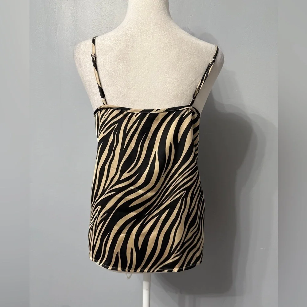 J. Crew chic zebra